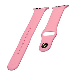 Ремешок Apple Watch 42 / Watch 44, Silicone Band, Light Pink, Розовый