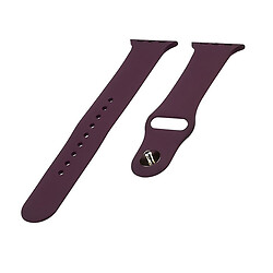 Ремешок Apple Watch 42 / Watch 44, Silicone Band, Смородина, Фиолетовый