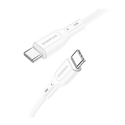 USB кабель Borofone BX66, Type-C, 1.0 м., Білий