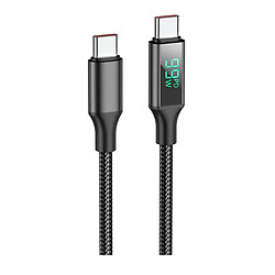 USB кабель Borofone BU32, Type-C, 1.0 м., Чорний