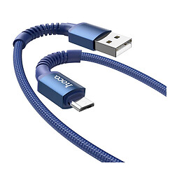 USB кабель Hoco X71, MicroUSB, 1.0 м., Синій
