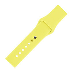 Ремінець Apple Watch 38 / Watch 40, Silicone WatchBand, Жовтий