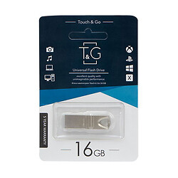 USB Flash T&G Metal 117, 16 Гб., Стальной