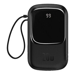 Портативна батарея (Power Bank) Baseus Q pow Digital Display, 20000 mAh, Чорний