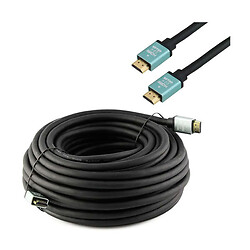 Кабель HDMI - HDMI 2.1V, 10.0 м., Чорний