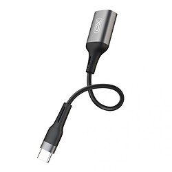 OTG XO NB201, USB, Type-C, Серый