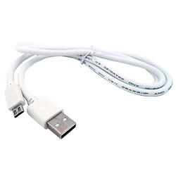 USB кабель Walker 110, MicroUSB, 1.0 м., Белый