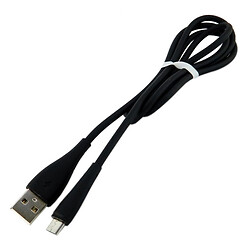 USB кабель Walker C305, MicroUSB, 1.0 м., Чорний
