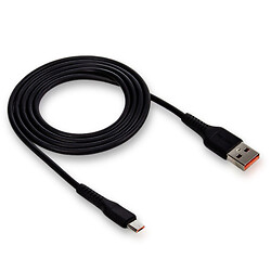 USB кабель Walker C315, MicroUSB, 1.0 м., Чорний