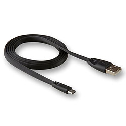 USB кабель Walker C320, MicroUSB, 1.0 м., Черный