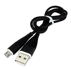 USB кабель Walker C550, MicroUSB, 1.0 м., Чорний