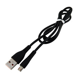 USB кабель Walker C570, MicroUSB, 1.0 м., Чорний