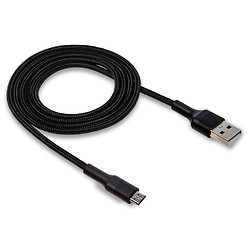 USB кабель Walker C575, MicroUSB, 1.0 м., Черный