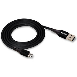 USB кабель Walker C705, MicroUSB, 1.0 м., Чорний