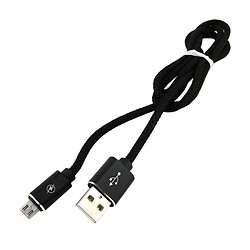 USB кабель Walker C740, MicroUSB, 1.0 м., Чорний