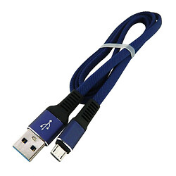 USB кабель Walker C750, MicroUSB, 1.0 м., Синій