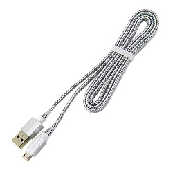 USB кабель Walker C755, MicroUSB, 1.0 м., Белый