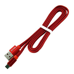 USB кабель Walker C755, MicroUSB, 1.0 м., Червоний