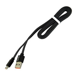 USB кабель Walker C755, MicroUSB, 1.0 м., Чорний