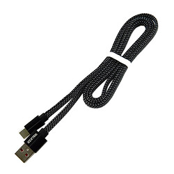 USB кабель Walker C755, Type-C, 1.0 м., Чорний