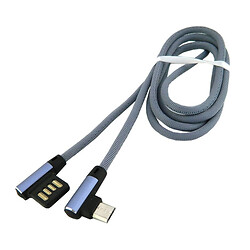 USB кабель Walker C770, MicroUSB, 1.0 м., Сірий