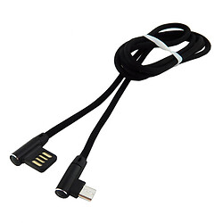 USB кабель Walker C770, MicroUSB, 1.0 м., Чорний