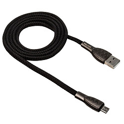 USB кабель Walker C910, MicroUSB, 1.0 м., Чорний
