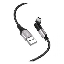 USB кабель XO NB176, Type-C, 1.2 м., Чорний