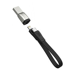 USB кабель XO NB-Q170B Apple iPhone SE 2022 / iPhone 14 Pro Max / iPhone 14 Plus / iPhone 14 Pro / iPhone 14 / iPhone 13 Pro / iPhone 13 Mini / iPhone 13 / iPhone 13 Pro Max / iPhone 12 Mini / iPhone 12 Pro Max, Type-C, Lightning, 0.2 м., Чорний