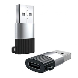 Адаптер XO NB149-E, Type-C, USB, Чорний