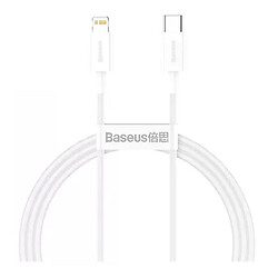 USB кабель Baseus CATLYS-C02 Superior Apple iPhone SE 2022 / iPhone 14 Pro Max / iPhone 14 Plus / iPhone 14 Pro / iPhone 14 / iPhone 13 Pro / iPhone 13 Mini / iPhone 13 / iPhone 13 Pro Max / iPhone 12 Mini / iPhone 12 Pro Max, Lightning, 2.0 м., Білий