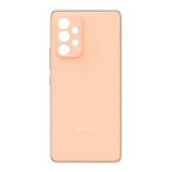 Задняя крышка Samsung A536 Galaxy A53 5G, High quality, Оранжевый