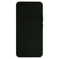 Дисплей (экран) Samsung S906 Galaxy S22 Plus, Original (100%), С сенсорным стеклом, С рамкой, Черный