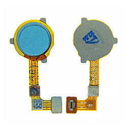 Шлейф OPPO A15, С сканером отпечатка пальца, Синий