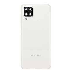 Задня кришка Samsung A125 Galaxy A12, High quality, Білий