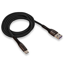 USB кабель Walker C920, Type-C, 1.0 м., Чорний
