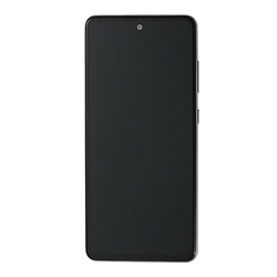 Дисплей (экран) Samsung A528 Galaxy A52s, С рамкой, С сенсорным стеклом, OLED, Серебряный