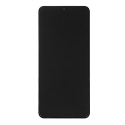 Дисплей (экран) Samsung M127 Galaxy M12, Original (100%), С сенсорным стеклом, С рамкой, Черный
