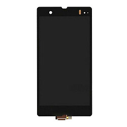 Дисплей (экран) Sony C6602 Xperia Z / C6603 Xperia Z / C6606 Xperia Z, Original (PRC), С сенсорным стеклом, Без рамки, Черный