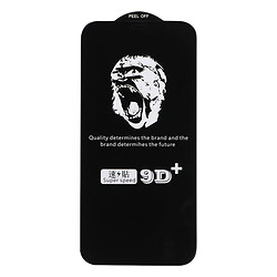 Защитное стекло Apple iPhone 12 / iPhone 12 Pro, Monkey, 5D, Черный