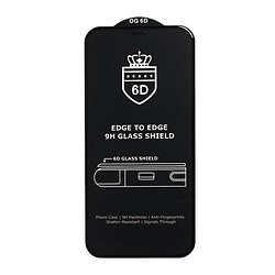 Захисне скло Apple iPhone 13 / iPhone 13 Pro, Glass Crown, 6D, Чорний
