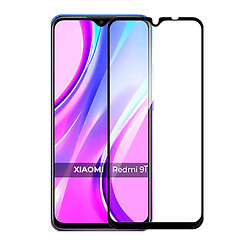 Захисне скло Xiaomi Redmi 9T, Glass Full Glue, 6D, Чорний