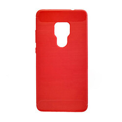 Чехол (накладка) Huawei Mate 20, Polished Carbon, Красный