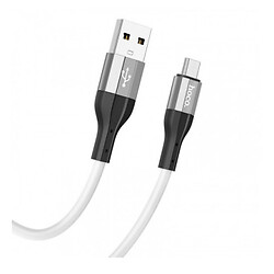 USB кабель Hoco X72, MicroUSB, 1.0 м., Белый