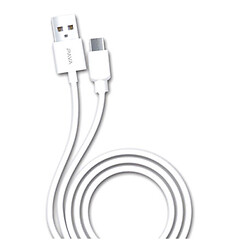 USB кабель PavaReal PA-DC07, MicroUSB, 1.0 м., Білий