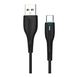 USB кабель SkyDolphin S48T, Type-C, 1.0 м., Чорний