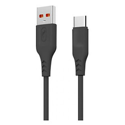 USB кабель SkyDolphin S61TB, Type-C, 2.0 м., Чорний