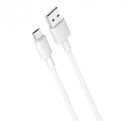 USB кабель XO NB156, MicroUSB, 1.0 м., Білий
