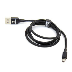 USB кабель Zarmans UH-3500, MicroUSB, 1.0 м., Черный