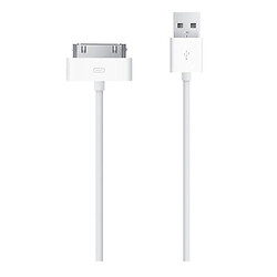 USB кабель, 30 pin, 1.0 м., Білий